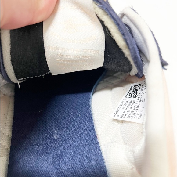 Onitsuka Tiger by Asics Womens Navy Pink White Delegation F Sneaker Size 11 - Picture 10 of 13